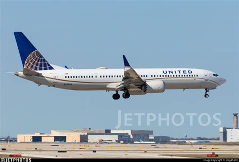 N27509 Boeing 737 9 MAX United Airlines Oleg45470 JetPhotos