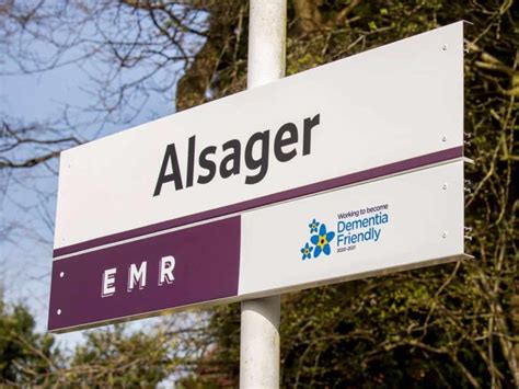 Alsager railway station becomes dementia friendly