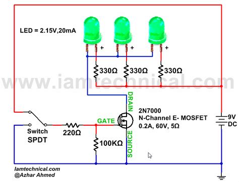 Diagram P Channel Mosfet Switch Circuit Diagram Mydiagramonline