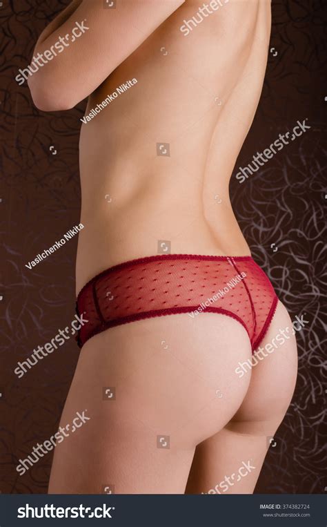 Sexy Models Buttocks Red Lingerie Abstract Stock Photo Shutterstock