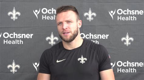 Taysom Hill Quarterback New Orleans Saints Training Camp Interview 8 19