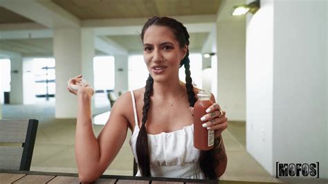 Super Sexy Brunette Girl Coco Bae Swallows Then Rides A Thick Wiener