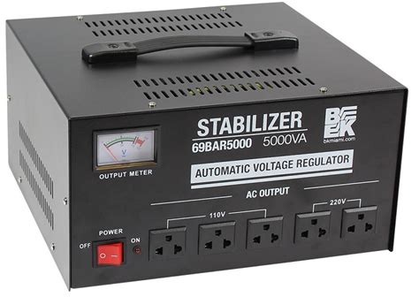 calculate voltage stabilizer