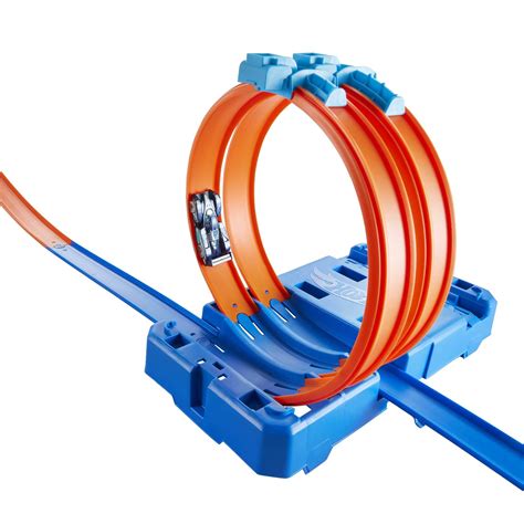 Hot Wheels Track Builder Multi Loop Box Ultimate Storage 10 Feet Of Track Connectors Launcher