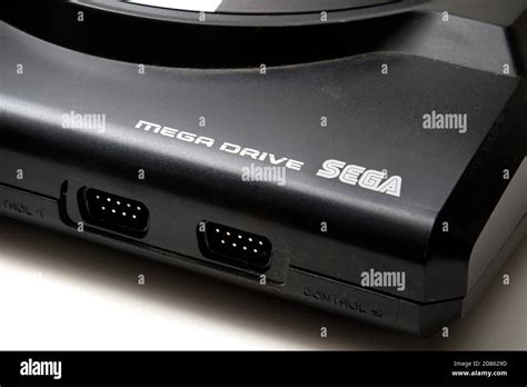 London, United Kingdom, 21st September 2020:- A retro Sega Mega Drive ...