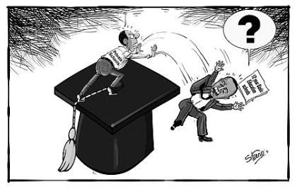 editorial cartoon   day   times
