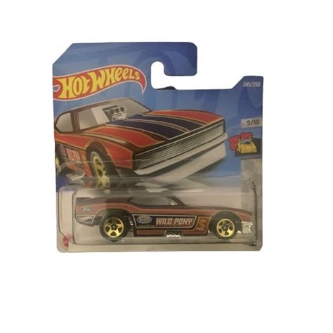 Masinuta Metalica Hot Wheels Mustang Funny Car Tresure Hunt Emag Ro