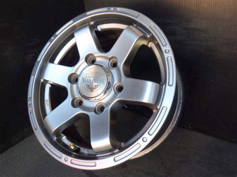 475 FK8002264 HOT STUFF MAD CROSS MC76 15x6J 6穴 PCD139 7 44 4本 キャラバン 社外品 売買されたオークション情報yahooの
