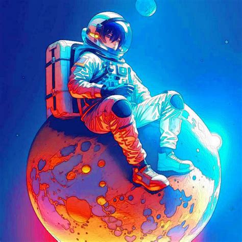 moon boy  denjiart  deviantart