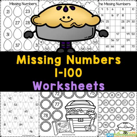 Free Printable Fill In The Missing Number Worksheets Worksheets Library