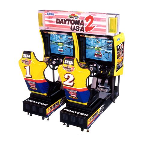 Daytona Championship USA Twin Driving Arcade Machine Hire – Smack Amusements