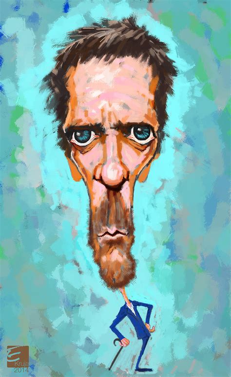 Artstation Dr House Caricature