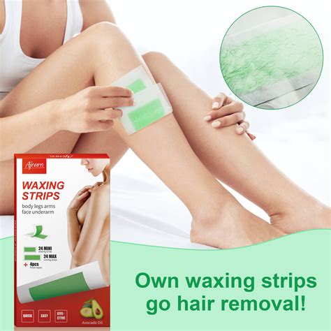 Wax Strips Ajoura Hair Removal Strips For Body Face Legs Bikini Brazilian Underarm Women Men