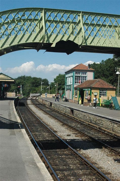 Corfe Castle Railway Station Corfe Castle Dorset Photo Corfe