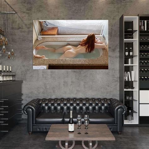 503199 Bathing HD Nudes Hot Sexy Cute Photo 24x18 WALL PRINT POSTER EBay