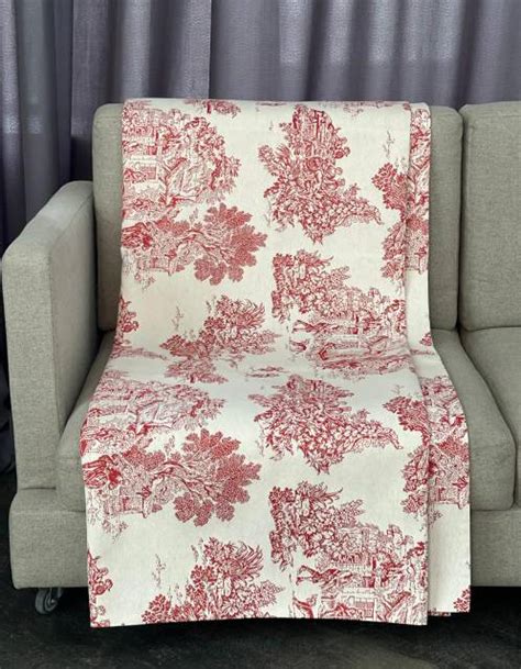 Туаль Пастораль Бордо Покрывало 240х240 см 2310228 - Покрывала и комплекты