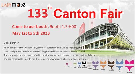 Meet Us At Canton Fair 2023 Booth 12 H08 May 1st To 5th2023