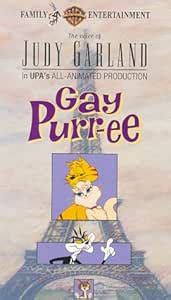 Gay Purr Ee VHS Judy Garland Robert Goulet Red Buttons Paul Frees Hermione Gingold Mel