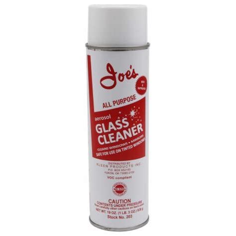 Glass Cleaner 19 Oz Aerosol Can 1 Kroger