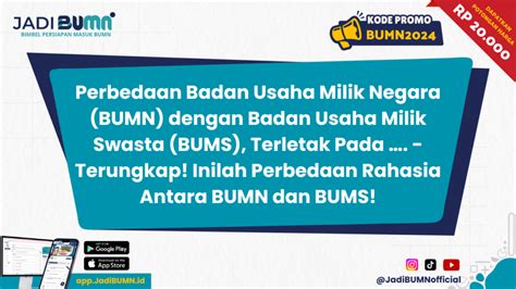 Perbedaan Badan Usaha Milik Negara Bumn Dengan Badan