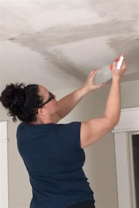 Best Way To Spray Popcorn Ceiling Shelly Lighting