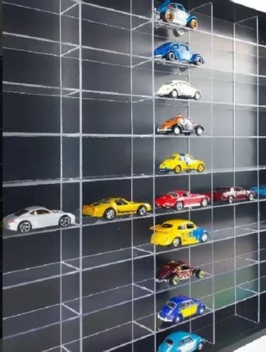 Estante Carrinhos Hot Wheels Nichos Divis Rias Acr Lico Parcelamento Sem Juros