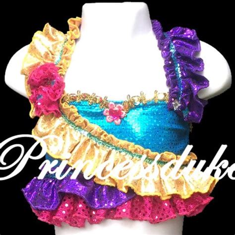 Princess Elsa Frozen Inspired Princessduke Birthday Bikini Etsy