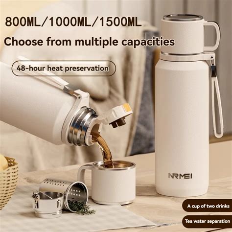Термос из нержавеющей стали, 1,5 л | AliExpress
