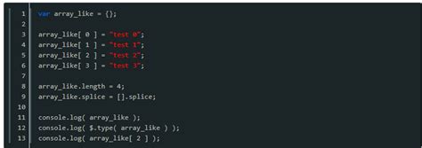 Javascript怎么定义类数组对象js定义对象数组 Csdn博客