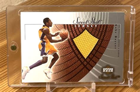 Sp Gu Jersey Kobe Bryant Upper Deck Sweet Shot