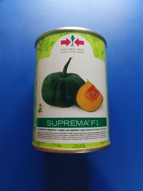 Suprema F1 50 Grams Hybrid Squash Kalabasa Calabasa By East West