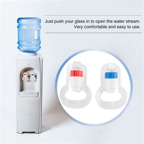 Water Dispenser Replacement Push Faucet Cold And Hot Water Spigot Blue And Red Pack Lazada