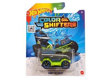 Купити Машинка Хот Вілс 1 64 Змінює Колір Color Shifters Dairy Delivery Hot Wheels GBF29 за