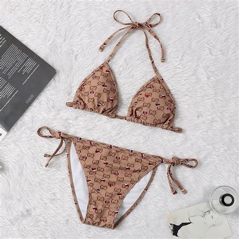 China Famous Luxury Brand Swimwear Designer Swimsuit Women Designer Print Bikini China