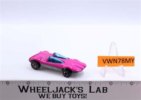 Swingin Wing RARE Hot Pink Redline Hong Kong Hot Wheels Mattel Vintage RL Wheeljack S Lab