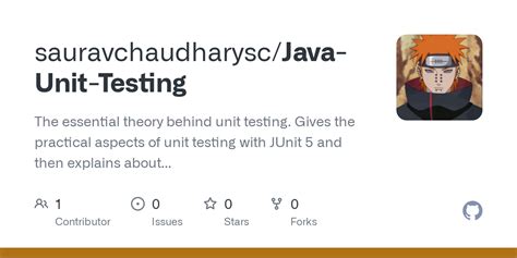 GitHub - sauravchaudharysc/Java-Unit-Testing: The essential theory behind unit testing. Gives ...