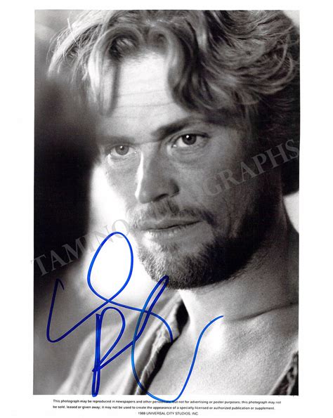 Willem Dafoe Autograph Photograph – Tamino