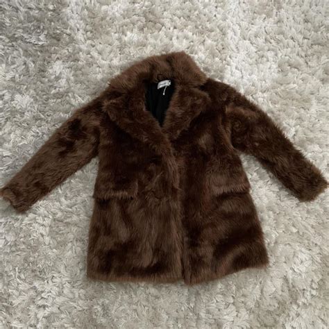UNI SEX FOUX FUR JACKET By THE NEW COUNTY Depop