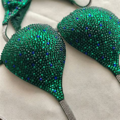 Bikini Set IFBB NPC WBFF Bikini Competition Suit Figure Pose Etsy