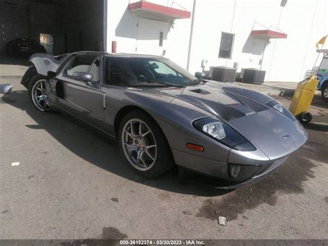 Wrecked 2006 Ford Gt For Sale A Project For Brave Buyers Or Lost Cause