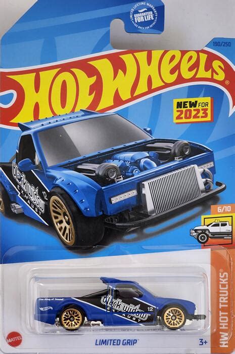 楽天市場HotWHeeLs HW HOT TRUCKS LIMITED GRIP ホットウィール ミニカーぶろんこらんち