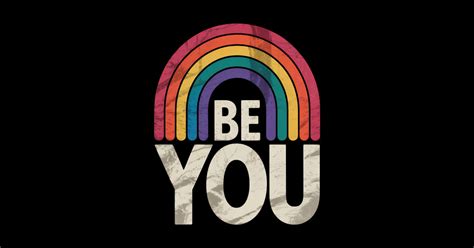 LGBTQ Be You Gay Pride LGBT Ally Rainbow Flag Lgbtq Be You Gay Pride Lgbt Sticker TeePublic