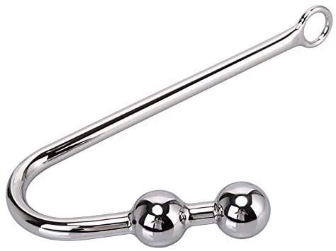 Hailx Waterproof Prostate Massagers Metal Double Heads Adult Toys Sex For Male Female Men Women