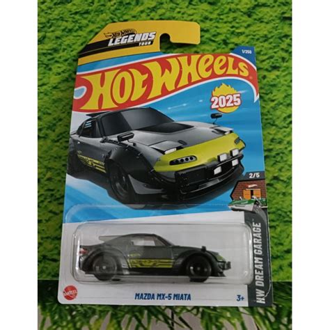 Hot Wheels Mazda MX 5 Miata 2025 Legends Tour Shopee Malaysia