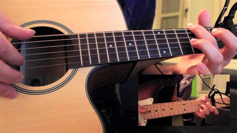 Red Hot Chili Peppers Slow Cheetah Acoustic Electric Guitar Cover Youtube