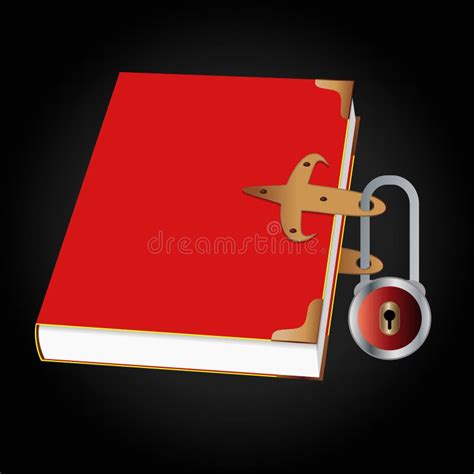 Book shut stock vector. Illustration of censorship, literature - 44412601