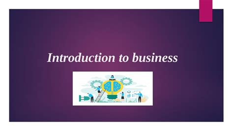 Introduction To Business Start Up Profile Business Entities