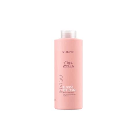 Wella Invigo Blonde Recharge Color Refreshing Shampoo Ml Docmorris France