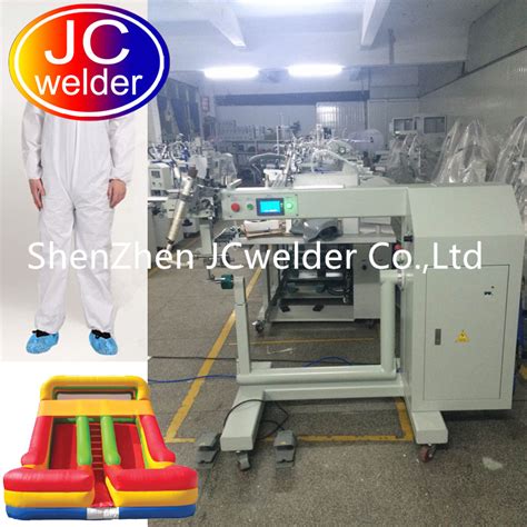 Vinyl Pvc Coated Fabrics Welding Hot Air Seam Sealing Machine For Tents Production High