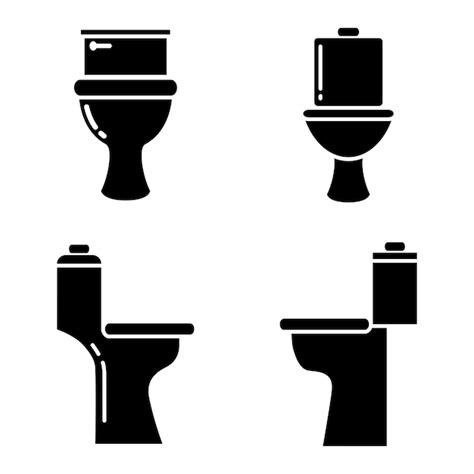 Premium Vector Toilet Icon Vector Design Template